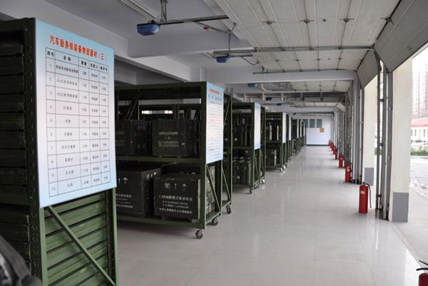 部隊移動式貨架